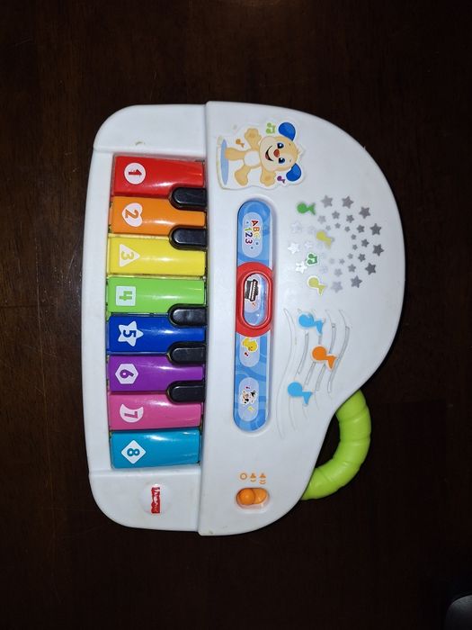 Fischer price interaktywne pianinko malucha