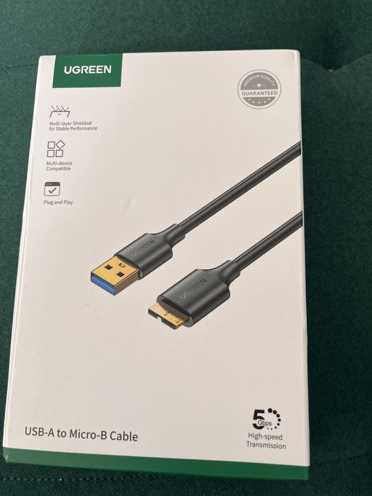 Kabel Ugreen USB 3.0-micro USB 3.0  0,5m