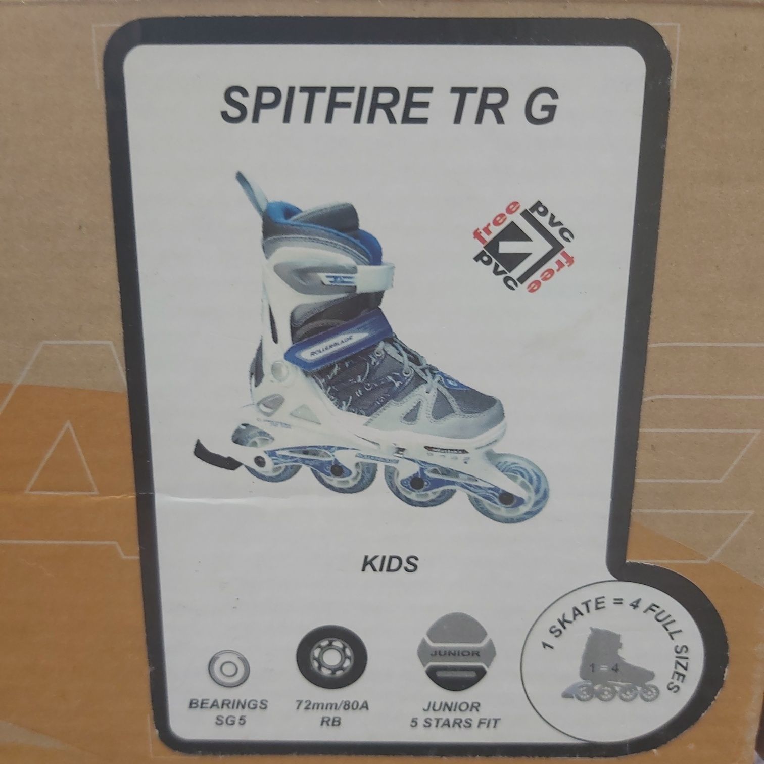 Ролики rollerblade spitfire tr g