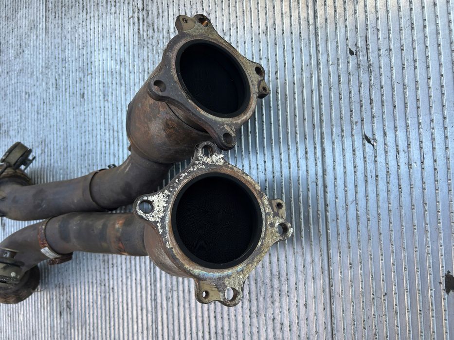 Katalizator Downpipe Rura Kolektora Wycdechowego Audi A6 C5 2.7 BT Bes