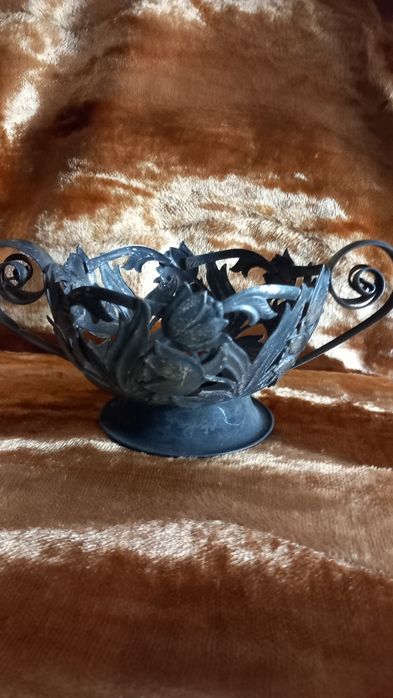 Stara secesja posrebrzana