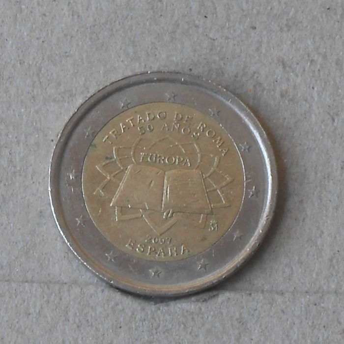 Espanha 2 euros 2007 - olx X10917