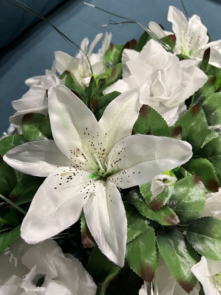 Штучні квіти букет композиція на весілля екібана экибана искуственные