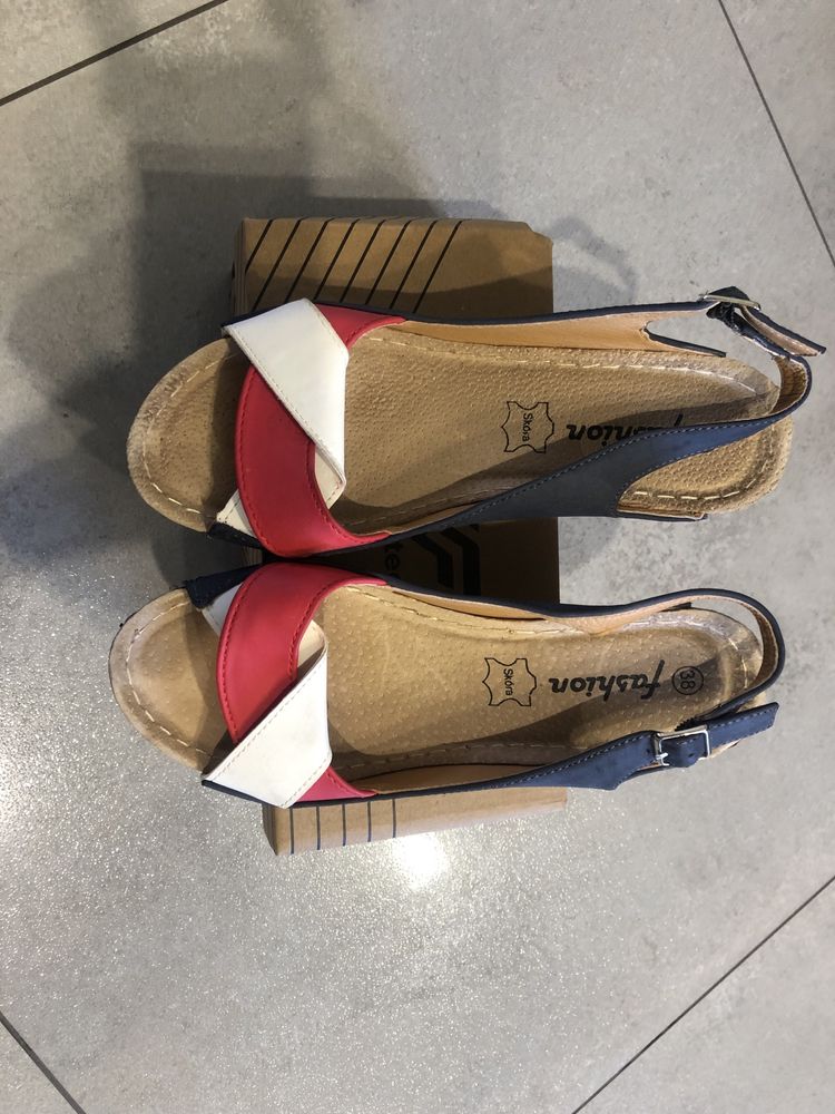 Sandaly damskie 38