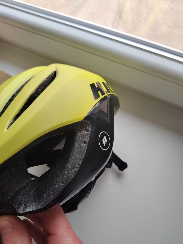 Kask HJC żółty .