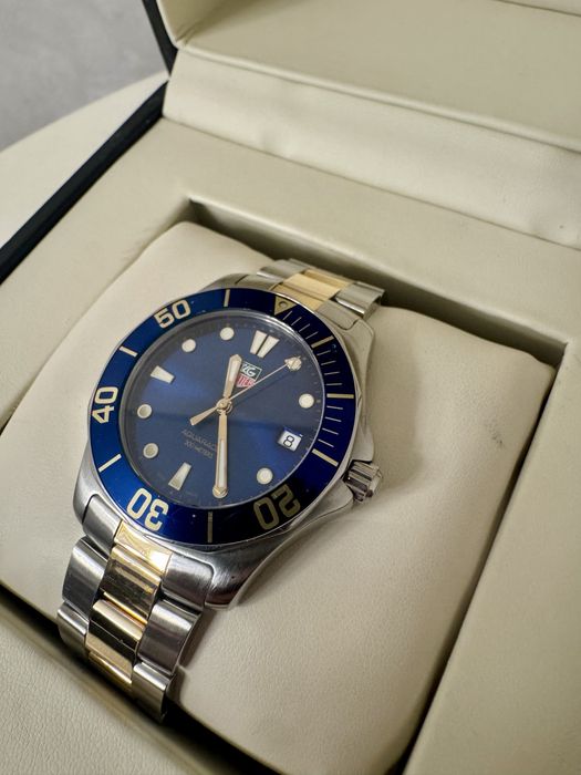 Tag Heuer Aquaracer 300 gold blue WAB1120.BB0802