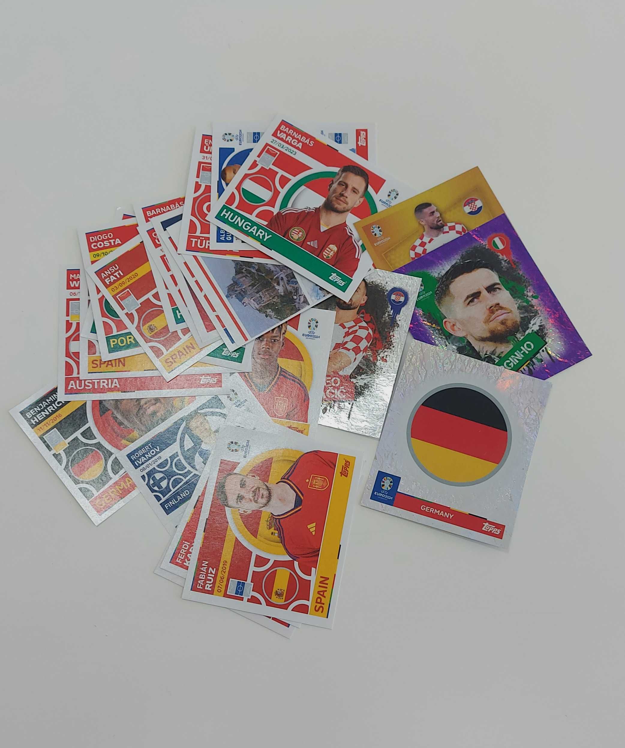 Troco Cromos Euro 2024 Topps (Atualizado)