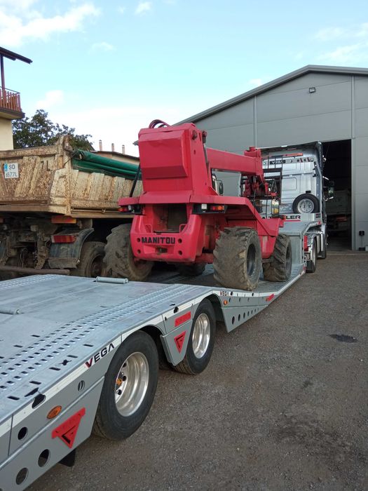 Wynajem naczepy niskopodwoziowej 2 - osiowej