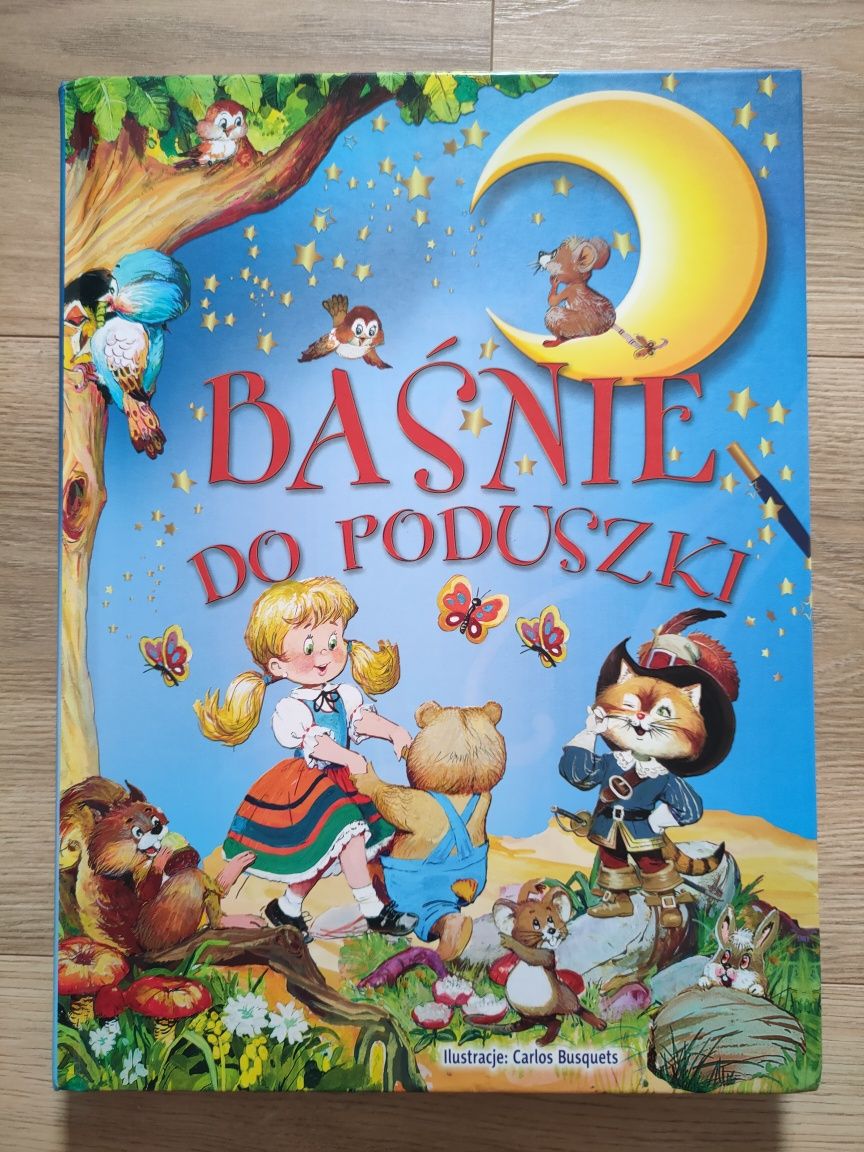 Książka dla dzieci Baśnie do poduszki