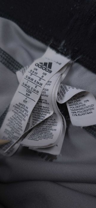 ADIDAS TechFit Legginsy Getry Spodnie Damskie Czarne S 36