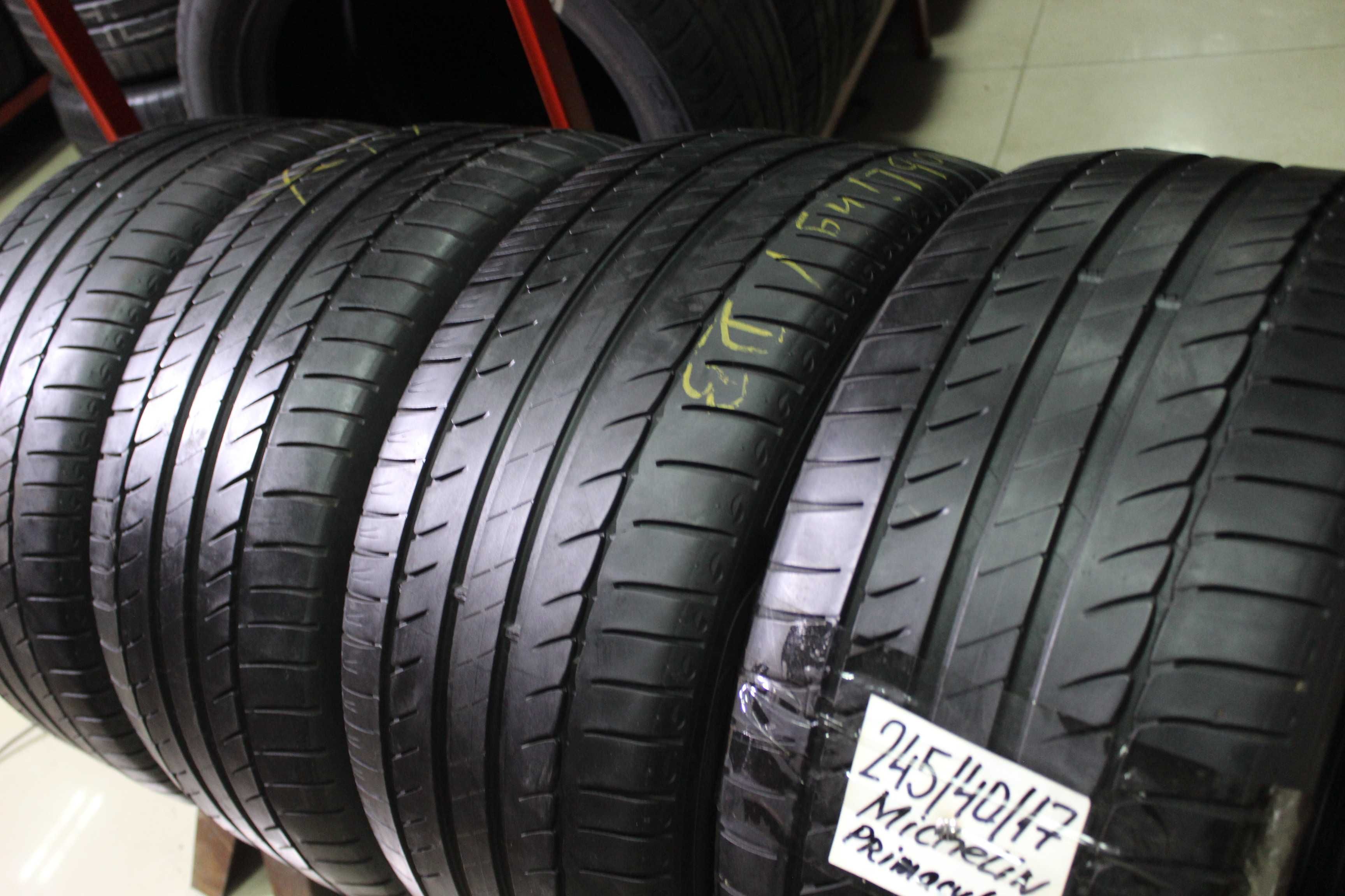 245-40-R17 MICHELIN PRIMACY HP комплект 4штуки  летней резины GERMANY