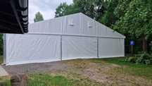 Hala namiotowa magazynowa Pol-Plan 15x30 15m x 30m Sprzedam NOWA FV