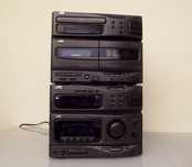 Wysokiej klasy - Wieża JVC -CD, Radio, Magnetofony Dolby B,C, Korektor