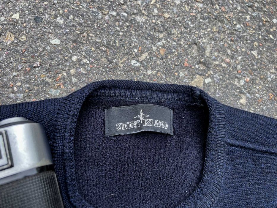 [S-M Size] Stone Island Wool Sweatshirt Archive вінтажний