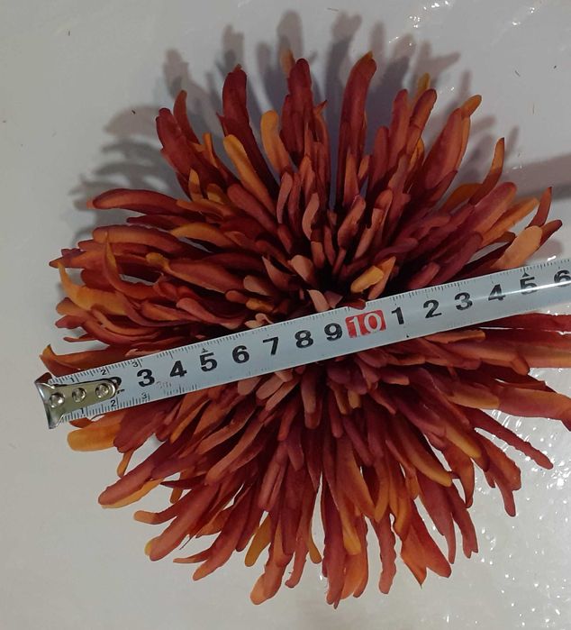 -30% Chryzantema główka wyrobowa kwiat sztuczny