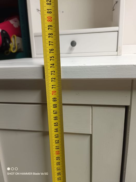 Biurko  z nadstawką  ikea hemnes sosnowe.