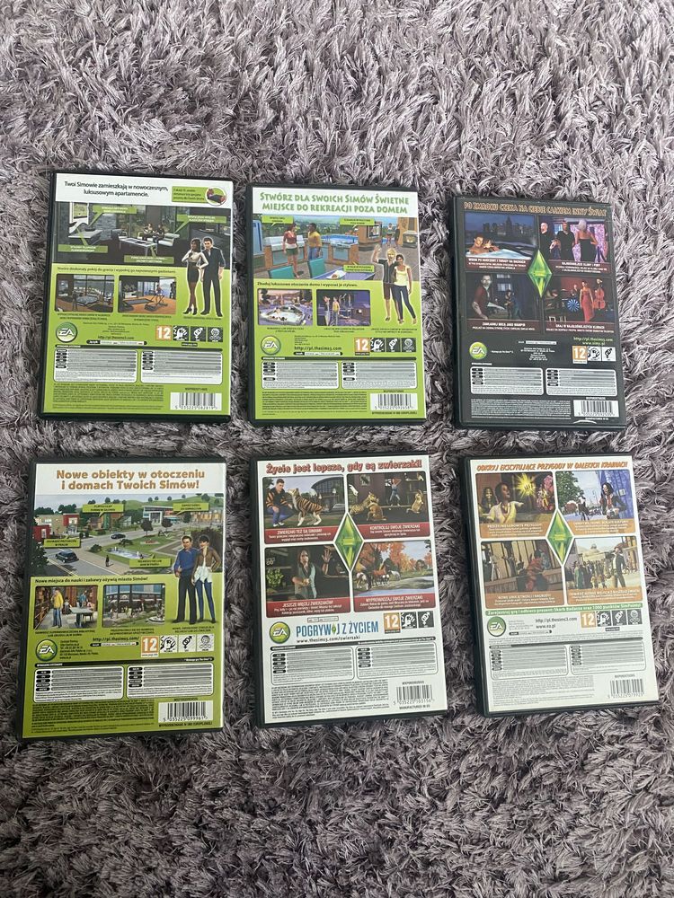 The Sims 3 Akcesoria i dodatki ZESTAW