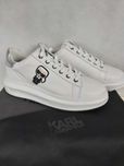 Nowe sneakersy KARL LAGERFELD 40 trampki skorzane ikonic logo