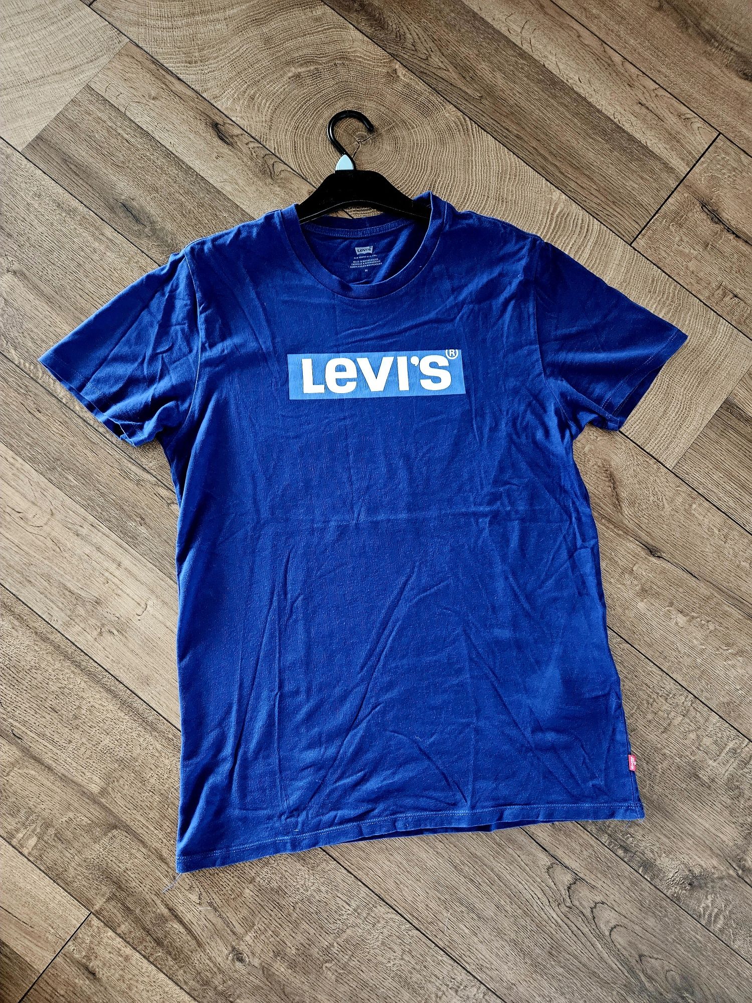 T-shirt koszulka bluzka Levis niebieska M