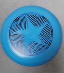 Dysk frisbee - niebieska gwiazda 175 gram
