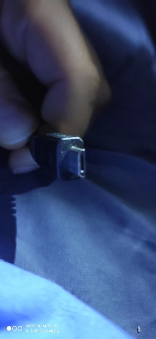 Kabel micro USB do ładowania, krótki, czarny