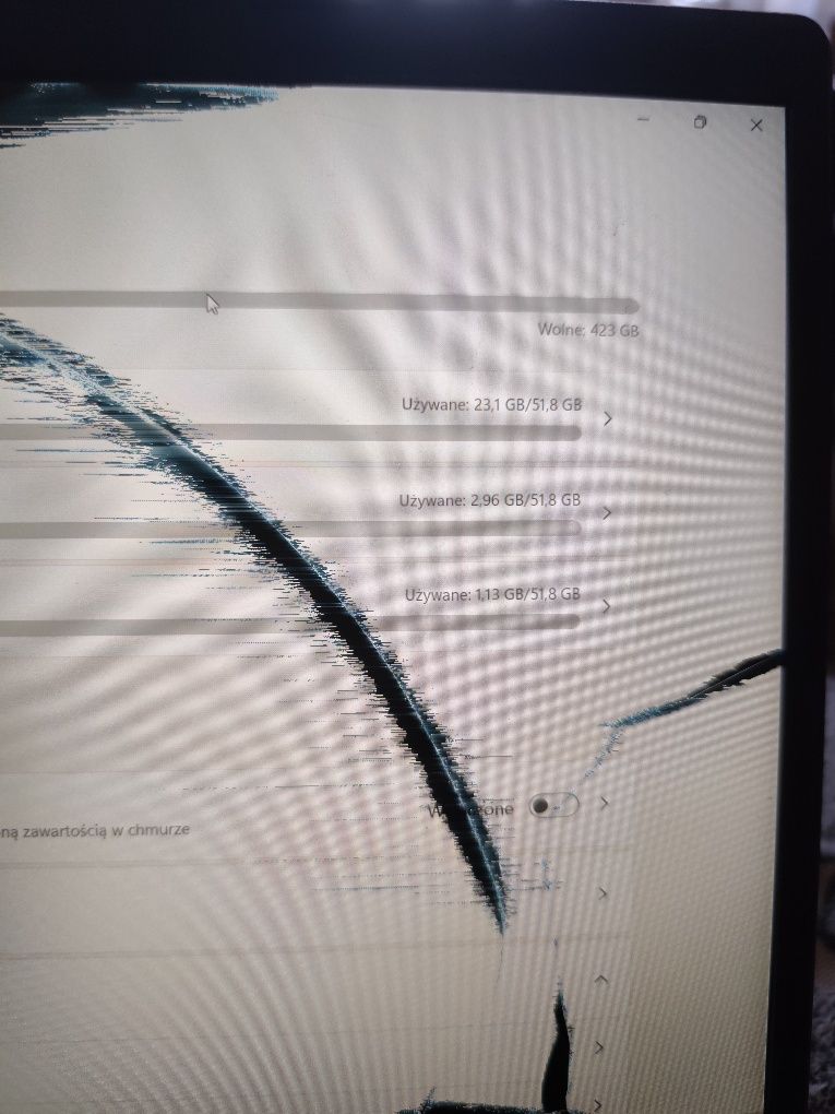 Laptop Acer aspire 3 uszkodzony wyświetlacz