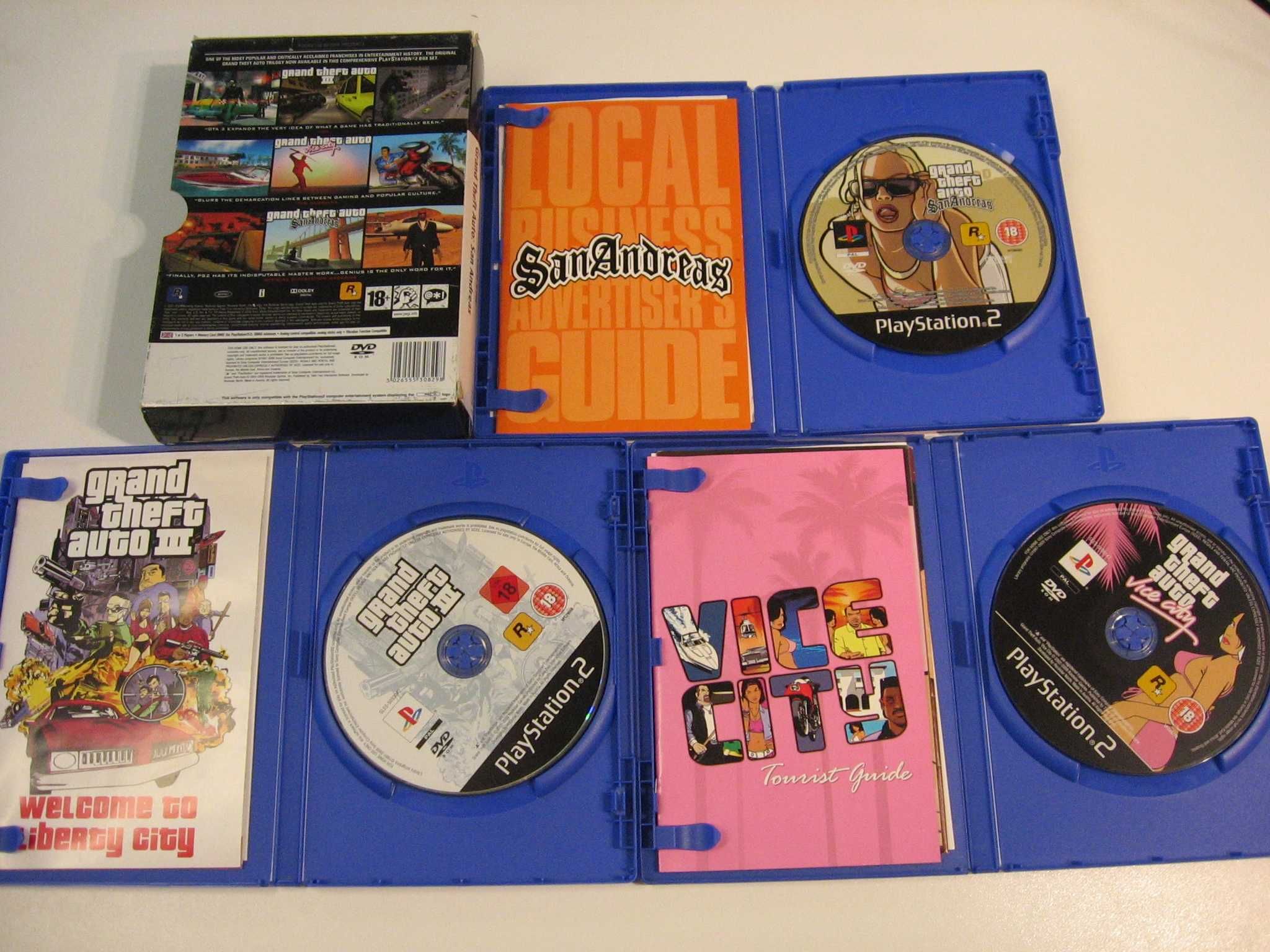 Grand Theft Auto Trilogy San Andreas - GRA Ps2 - Opole 3676