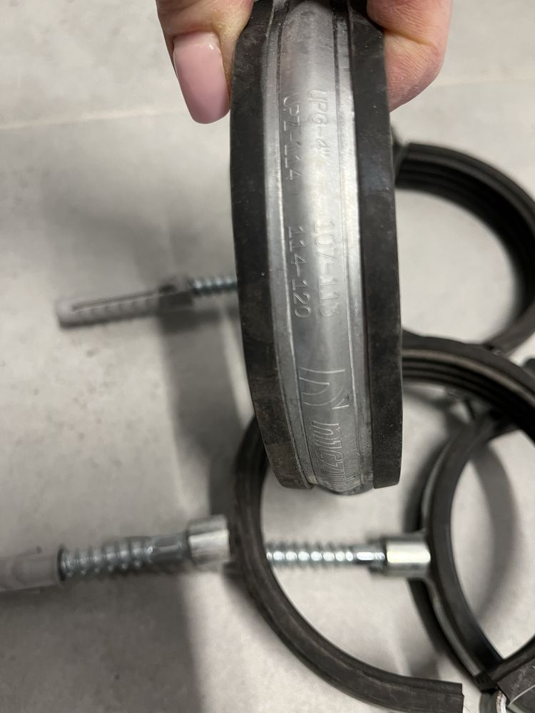 OBEJMA NICZUK EXPERT 4 107/113mm Opaska do rur uszczelka zaciskowa
