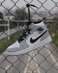 Nike Air Jordan 1 Retro MID GS SMOKE GREY