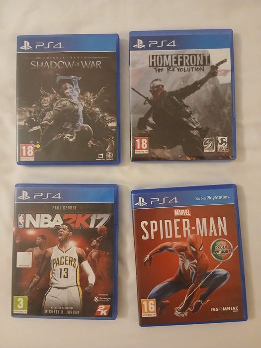 Vendo jogos para PS4