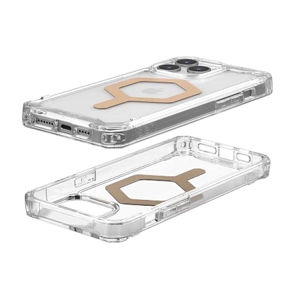 Etui UAG Plyo MagSafe do iPhone 15 Pro Max - przezroczysto-złote