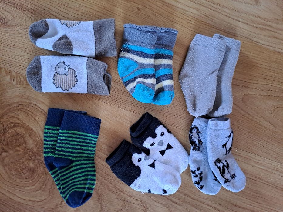 Skarpetki chłopięce 3-6M