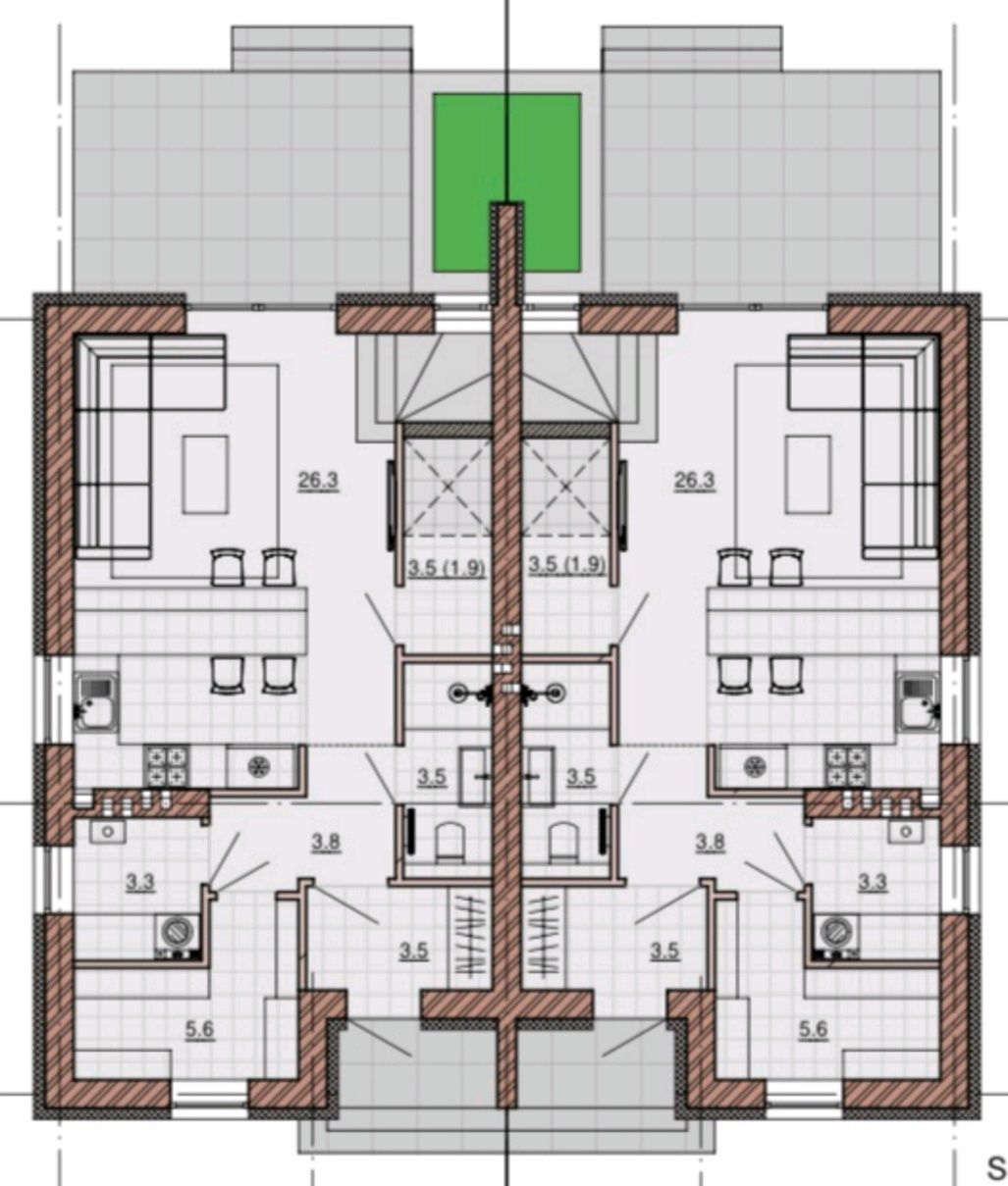 Продам таунхаус 105 м² с.Святопетрівське