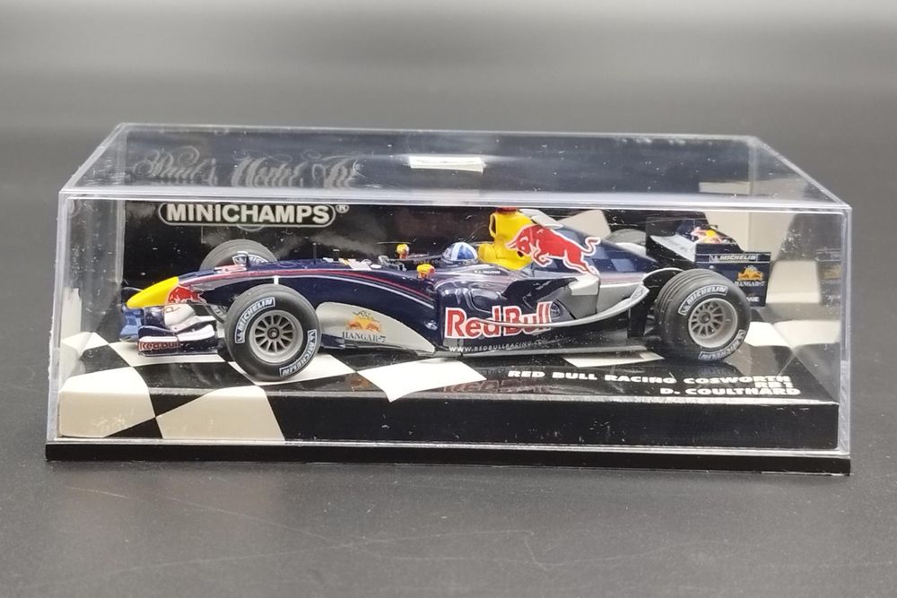 1:43 F1 Red Bull Racing Coswort RB1 D Coulthard 2005 Minichamps