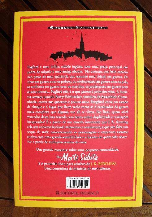 Uma Morte Súbita - J.K. Rowling