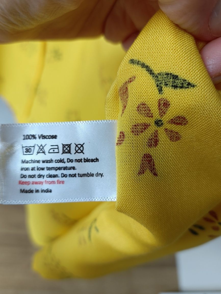 Narzutka damska plażowa na kostium kąpielowy tunika oversize boho
