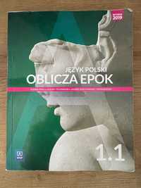 Oblicza epok 1.1. Podręcznik do j. polskiego do liceum i technikum.