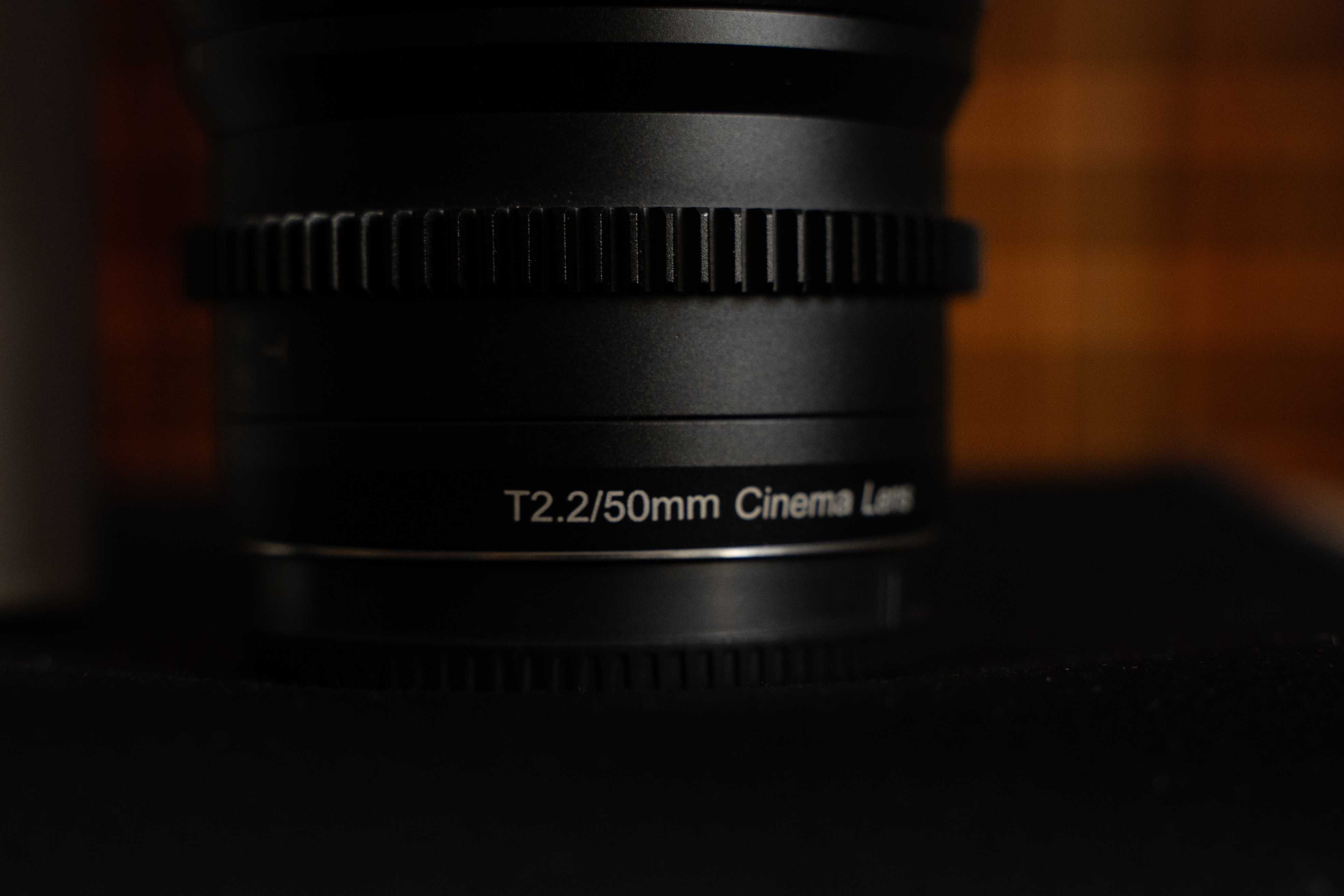 MEIKE 50mm T2.2 Cinema Prime Lens (MFT Mount) + Hoya UV