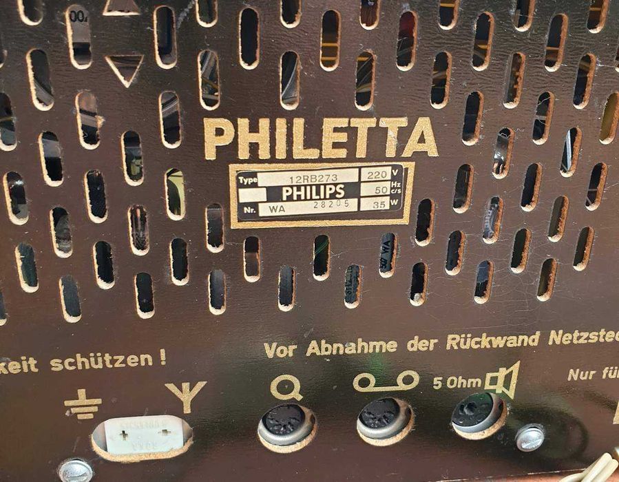 Philips Philetta 12RB273 Radio lampowe 1967r. Stan BDB !!!