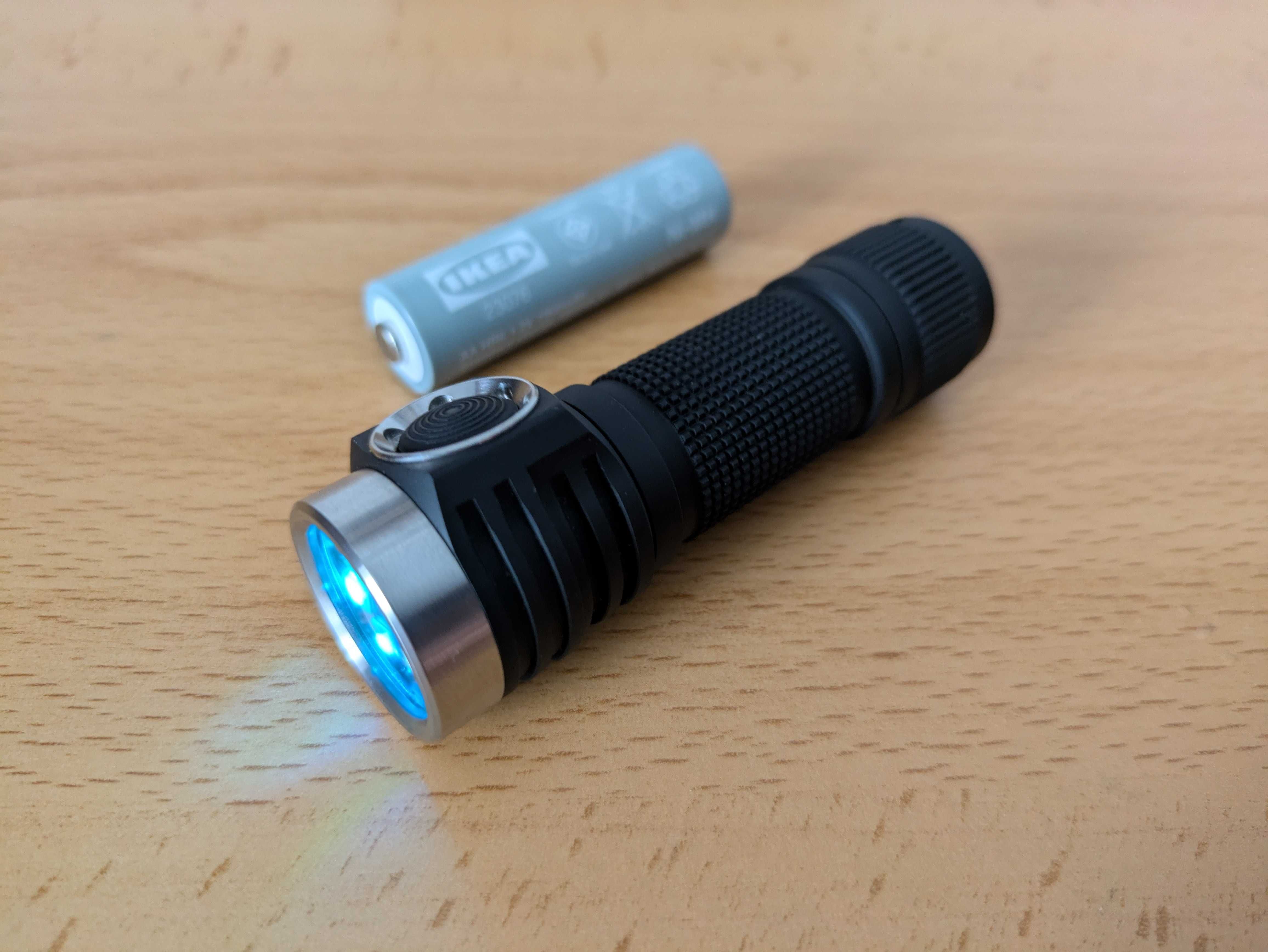 Lanterna Emisar D3AA LED Pilha AA / 14500