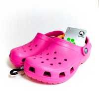 CROCS CROCSY dla dziewczynki dziecięce różowe M1 W3 rozmiar 32-33