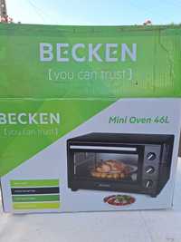 Forno elétrico  Becken 46L vidro duplo