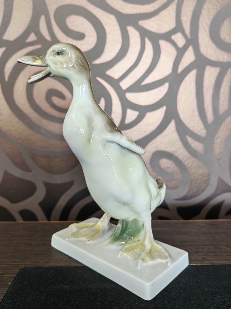 Kaczka figurka z porcelany Rosenthal