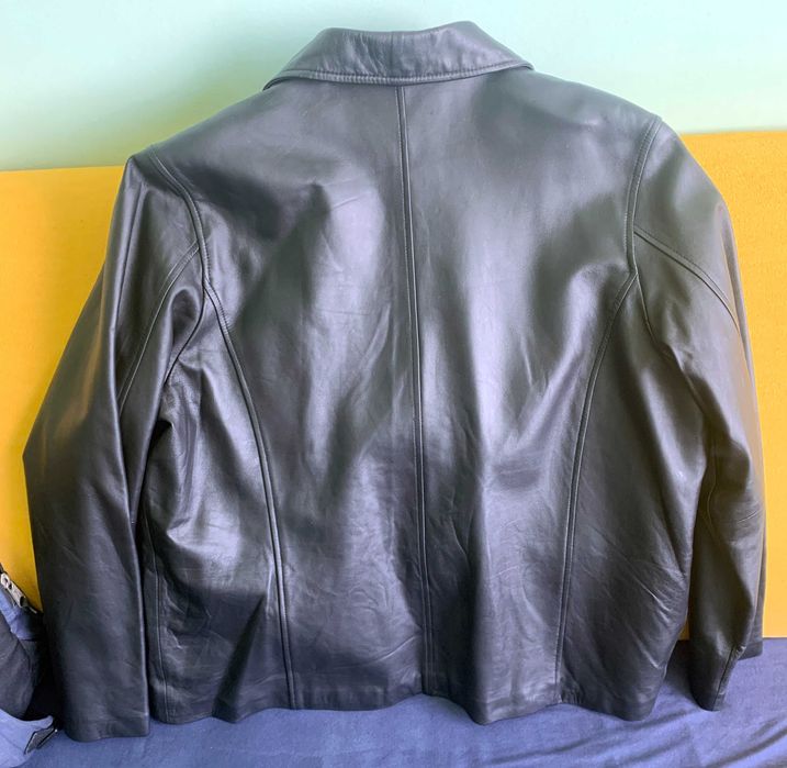 Пиджак женский кожаный