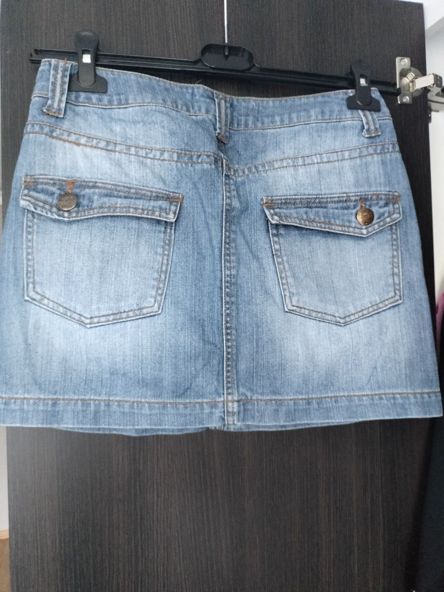 Spódniczka mini jeansowa