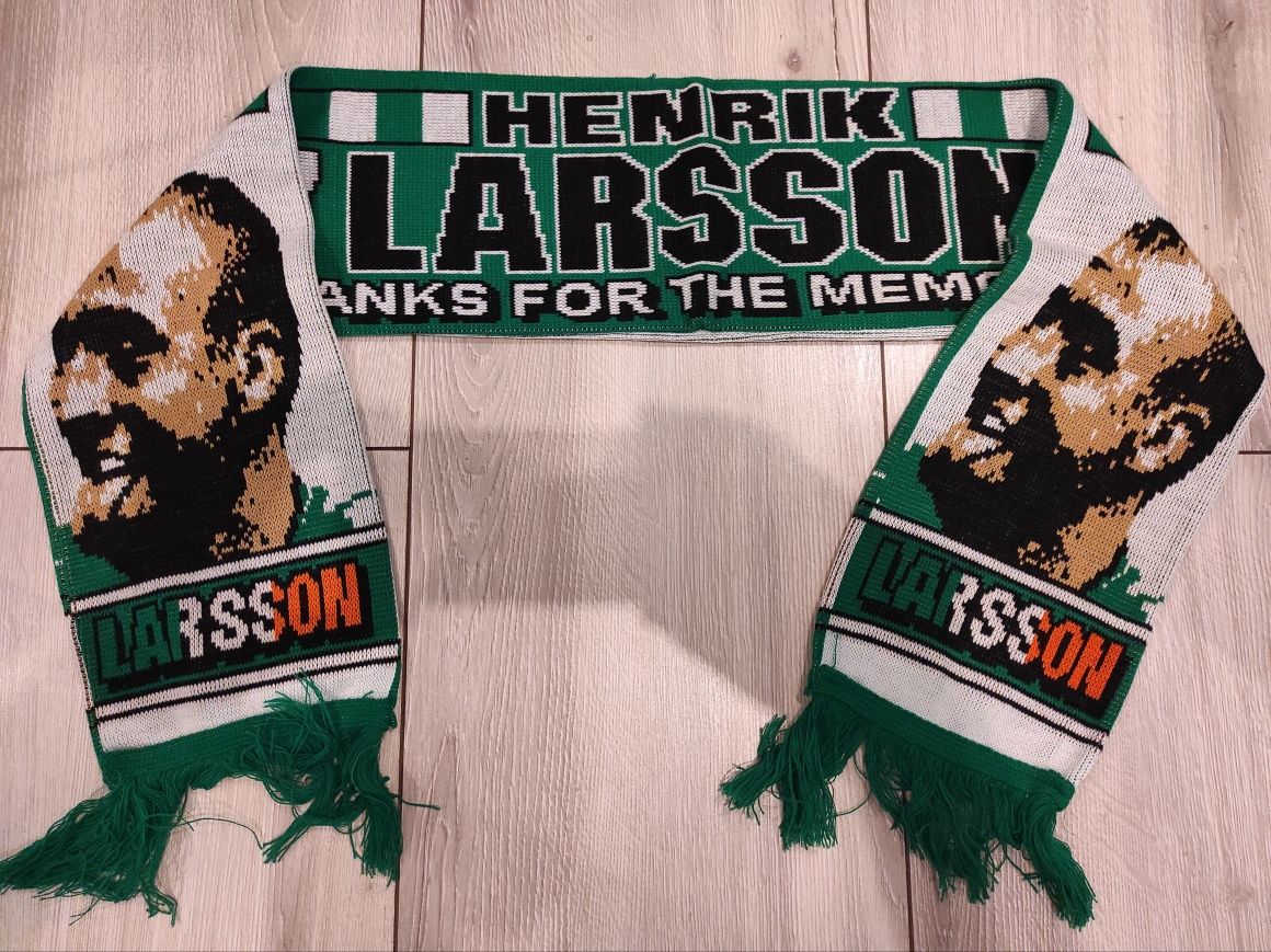 Szalik szal Henrik Larsson