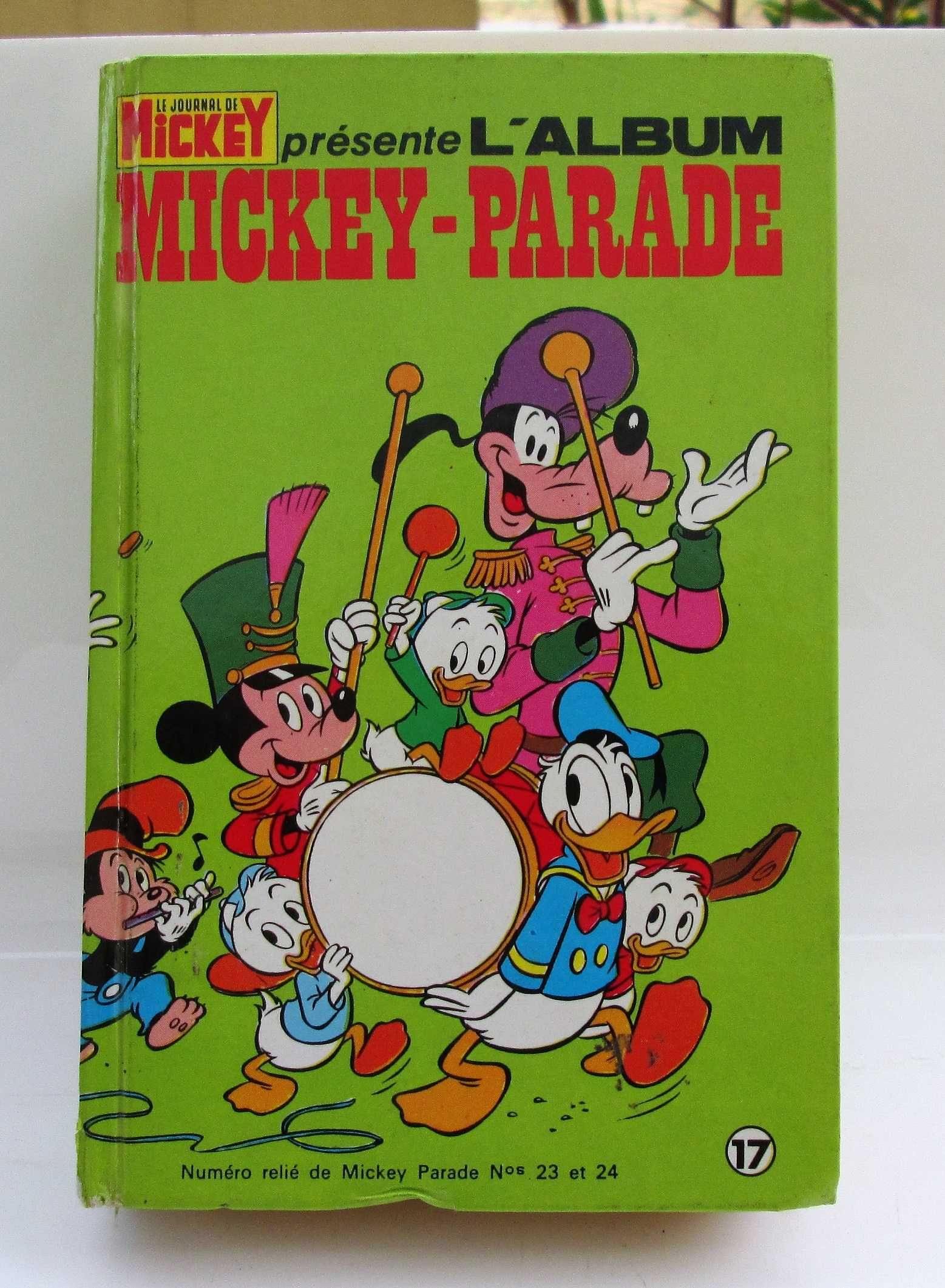Livro L’album Mickey - Parade, Walt Disney 1981