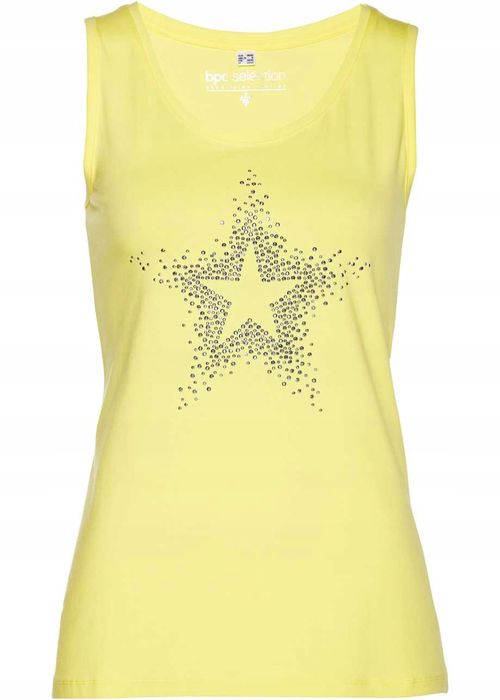 B.P.C top cytrynowy z cyrkoniami 40/42.