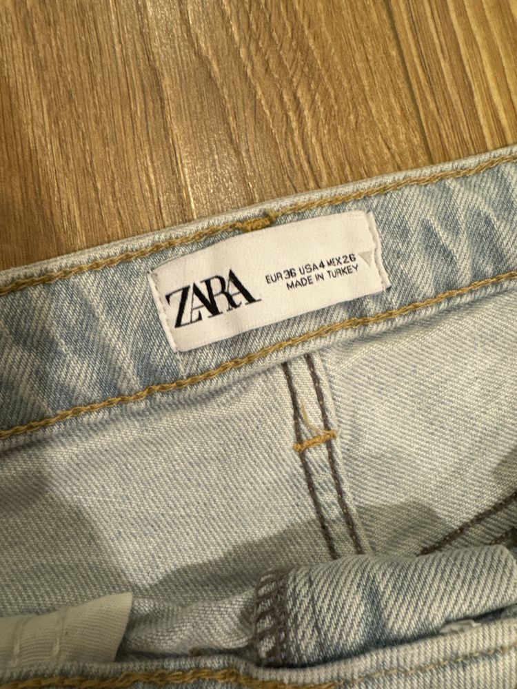 Spodnie jeansowe ZARA r 36