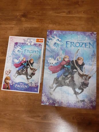 Puzzle Trefl Disney Frozen 100 elementów.